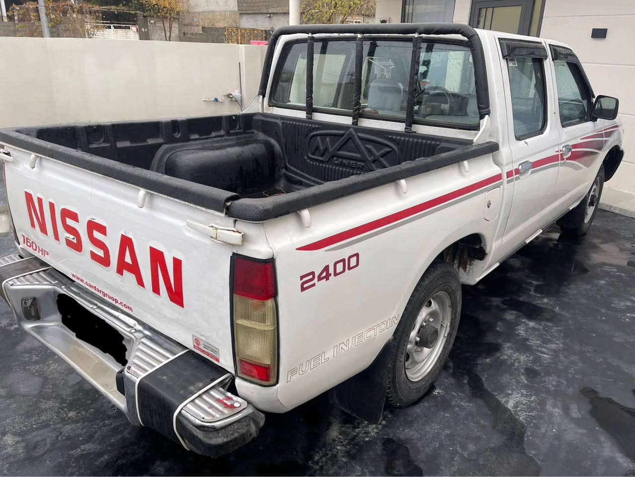 نيسان دةبل
مؤديل ٢٠٠٢
تةبريدو پاوةر
ئارمي پلاستيكي سليماني
بةشةرتي ئةوةليات وغزامة
بئ بؤياخةوتةنها چواردةوري
 چةند پةلةيةك كارت وبؤياخي هةية
گيرومةكينةو ئةكسل وتةبريدو
هةمووي بةشةرت
سعري 88گةلاومعامةلة
شوين 
سيدصادق
***********
***********
واتصاب وفايبر حلبجة, السليمانية
