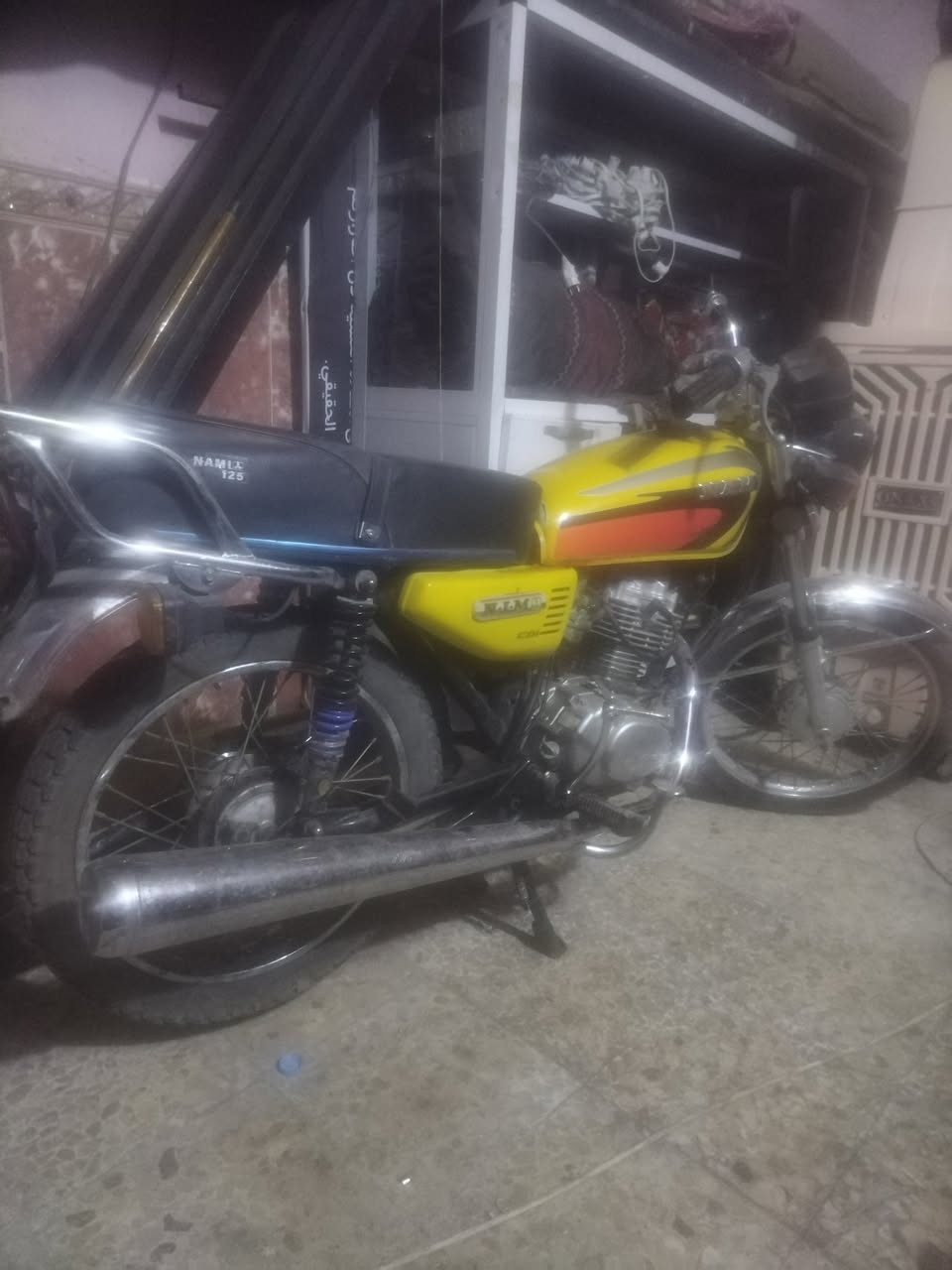 السلام عليكم نامه متياز ٢٤مكينه شلامجه جديده اوراق السعر 1،200وبيها مجال بصيط ***********
