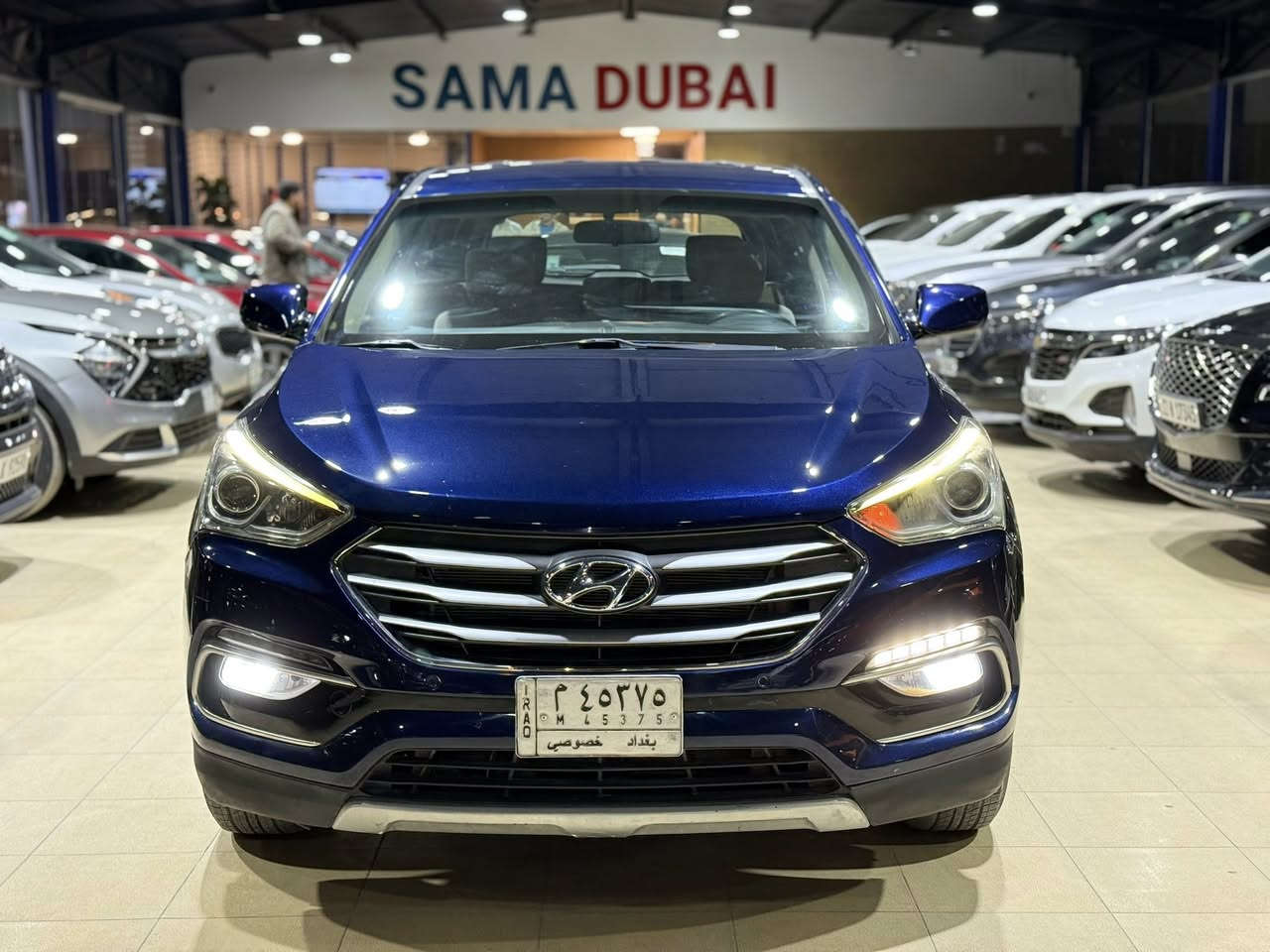 #المركبة : هونداي سنتافي لون نيلي
#الضرر : سرقة بنيد فقط
#الرقم : بغداد
#الايرباكات : بدون ضرر اي ايرباك

#المواصفات :
▪️السيارة : هونداي سنتافي
▪️الموديل : 2017
▪️المحرك : 2.4 L (اربعة سلندر)
▪️العداد : 125 الف ميل حقيقي
▪️حجم الويل : ويل كب حجم 18 مع طقم تايرات بحالة ممتازة
▪️لايتات اصفر عالي وناصي مع حاجب LED
▪️شاشة الدشبول كبيرة للتحكم بايعازات السيارة
▪️كشنات السيارة مخمل بيجي 
▪️سستم صوت
▪️تحكم ستيرن جهتين بلوتوث وحاكية وكروس سرعة وتحكم صوت 
▪️نظام ABS مانع انزلاق

السعر المطلوب : 148 ورقة مع المجال
 
***********
مكانه نجف
