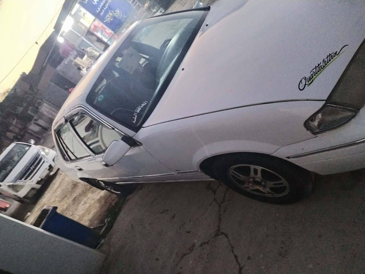 سلاعليكم ابرنس ابيض ٩٦ مكينه 2000 مفتوح  جديده قطع 

والكير هم جديد قطع بس البك مرات شويه ياخر 

السياره حلوه حيل احله من الصور تخم تاير  

تبريد شغال ثلج 🥶🥶 السعر ٣٥ بيها مجال 

قليل مكان بغداد ابو غريب. *********** بي واتساب 

خاص مفتوح
