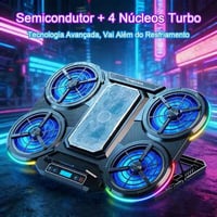 كولر لابتوب • فريزر ٣ درجات • مراوح ٦ سرعات