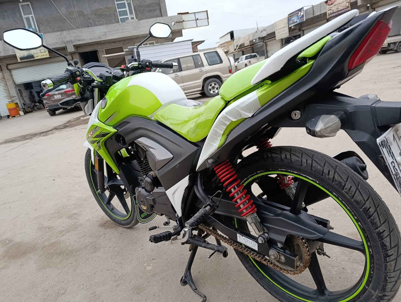 السلام عليكم دراجه هاوجي موديل 21 رقم انكيلزي
بعد على وضع الشركه      السعر 15وبي مجال للاستفسار على الرقم ***********
