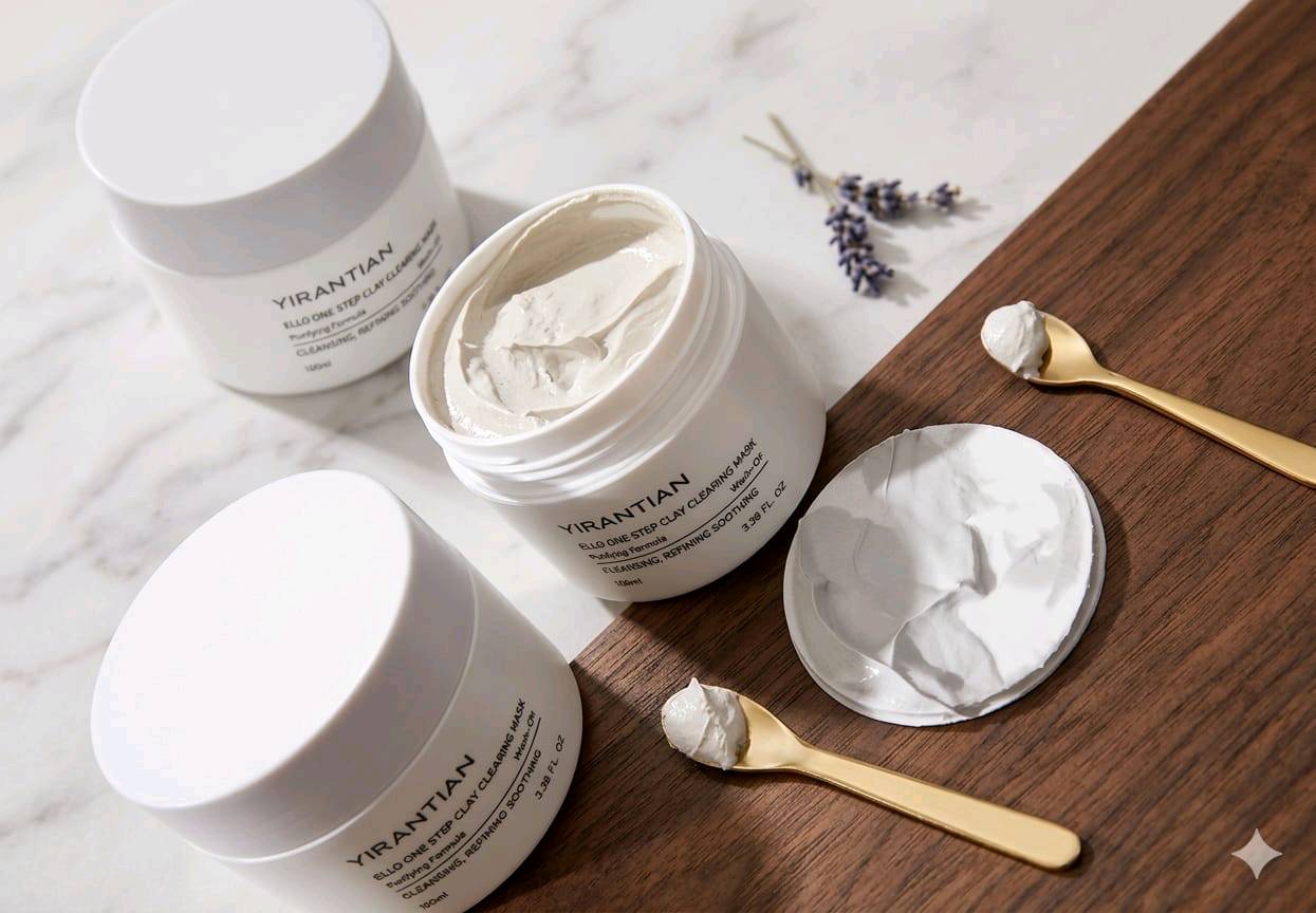 ماسك الوجة الطيني
خفيف على البشرة 
يعطي لمعان ونضارة 
ينضف مسام البشرة 
ملاحضة الفرق من اول استخدام.