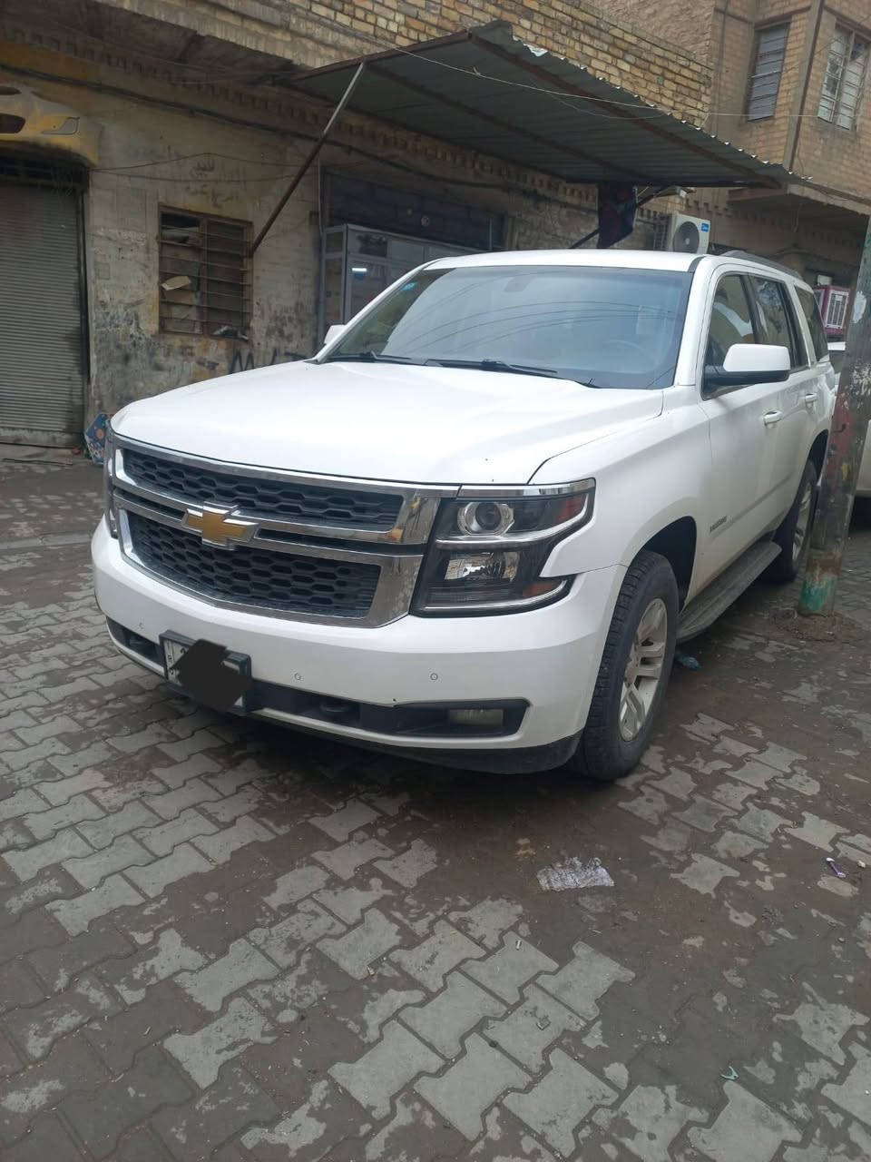 تاهو 2017
LS
خليجي وكاله المنصور
اللون ابيض
ماشيه 182 ألف Km
بغداد رقم انكليزي الجديد
بأسمي
صبغ جاملغ امامي ايمن
البنيد بي صبغ من جهه اليمين 
بدون شاصي او لغد
باب اليمين امامي مصبوغ
باب خلفي ايمن بي شخط وربع مصبوغ
دعاميات صبغ
محرك وكير بحاله جيده
الصدر الامامي والخلفي بحاله جيده
كهربائيات كلهه شغاله
بدون ايرباك واي كلوب بالشاشه ممشتغل 
تشغيل عن بعد
تدفئه وتبريد شغال
حساسات امامي خلفي
كشنات مخمل كهرباء
قاصه  *********** شكرآ
