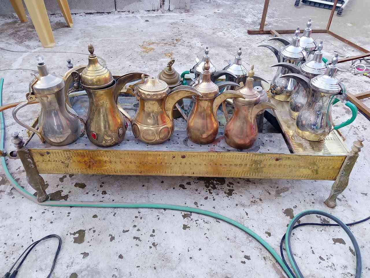 للبيع.منقله نحاس تعمل على الفحم والغاز
12 دله ...7 استيل ...5 نحاس
للاستفسار ***********
