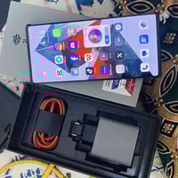 جهاز ريد مجك s10برو النسخه العالميه جهاز بعده بكارتونه مستخدم قليل لجه...