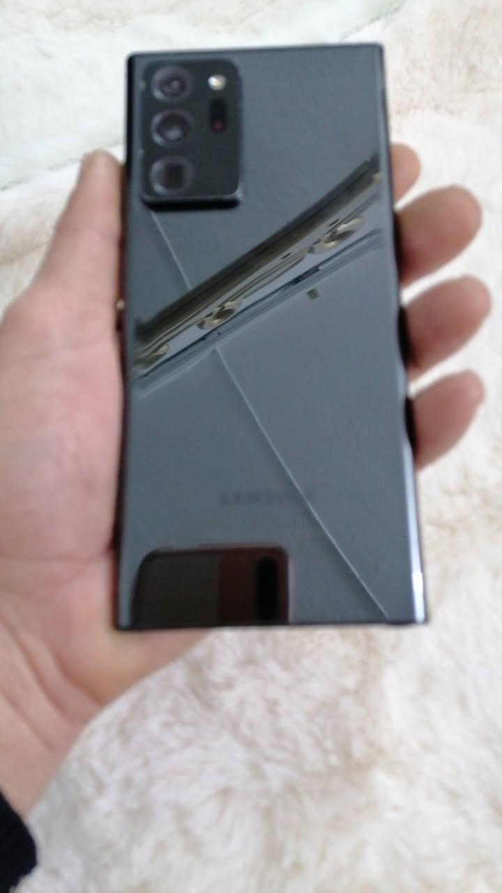 سامسونك نوت 20 الترا 5G رام12ذاكرة 512 گيگابايت نظيف على وضع الشركة بدون ملحقات سعر 320 دولار قفل ..  *********** دهوك
