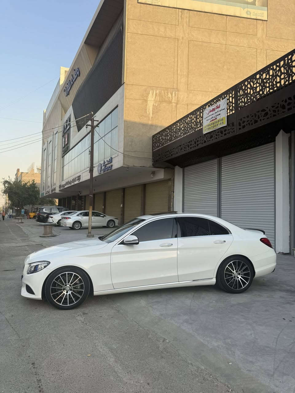 مارسدس 2018 كلين تايتل بشرط حته دعاميات
c300 
وارد امريكي 
سلايد 
مكينه 2000 توربو 
السياره ع وضعيه الشركة انضف مارسدس بموديلها بلعراق هيكل الخارجي ع وضع الشركة بدون ملاحضات بدون pdr 
صدر تايرات مكينه كير كله وضع شركة وترايها زيرو 
مرقم سليمانية ب اسمي 
السعر مناسب اتصل وتدلل 
مكان سيارة كرادة ساحة كهرمانه ***********
