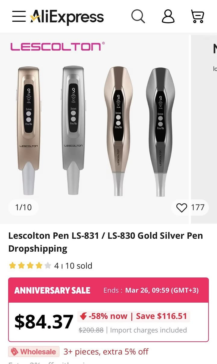 جهاز ليزر لإزالة الوشم وآثار حب الشباب والنمش والتصبغات والبقع الداكنة والوحمة (ضوء الليزر الازرق يجب ارتداء النظارات المرافقة أثناء العمل ) السعر 35 الف 
يوجد توصيل كافة المحافظات 
ملاحظة الجهاز جديد غير مستخدم


**إذا كنت صاحب هذا الإعلان وتريد حذفه لأي سبب، رجاءا أرسل رسالة إلى الدعم الفني**