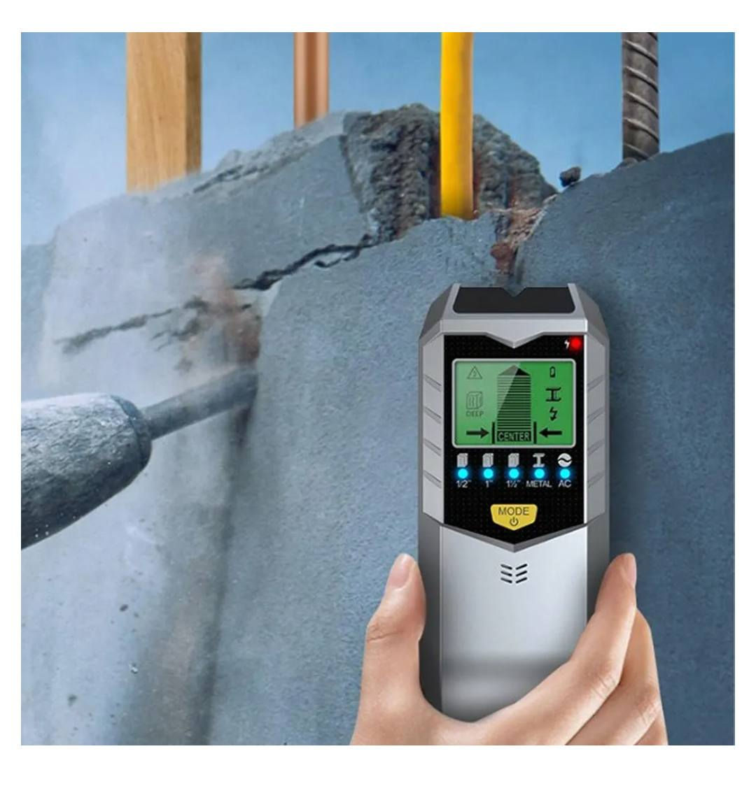 المنتج هو ماسح جداري إلكتروني 5 في 1 يُستخدم للكشف عن المواد المخفية داخل الجدران.
خمسة أوضاع للكشف: يكتشف خشب، ومعدن، وأسلاك كهربائية حية (AC) حتى عمق 51 ملم. 

شاشة LCD ورسائل صوتية: توفر الشاشة الرقمية إرشادات مرئية واضحة، بينما ينبهك الصوت عند العثور على هدف. 

سهولة الاستخدام: مصمم للاستخدام المنزلي والاحترافي، ويساعد في تحديد مركز الحواف بدقة لتجنب مخاطر الحفر. 

التقنية: يعتمد على أجهزة استشعار حساسة للكثافة لتحديد موقع المواد المختلفة بدقة.


**إذا كنت صاحب هذا الإعلان وتريد حذفه لأي سبب، رجاءا أرسل رسالة إلى الدعم الفني**