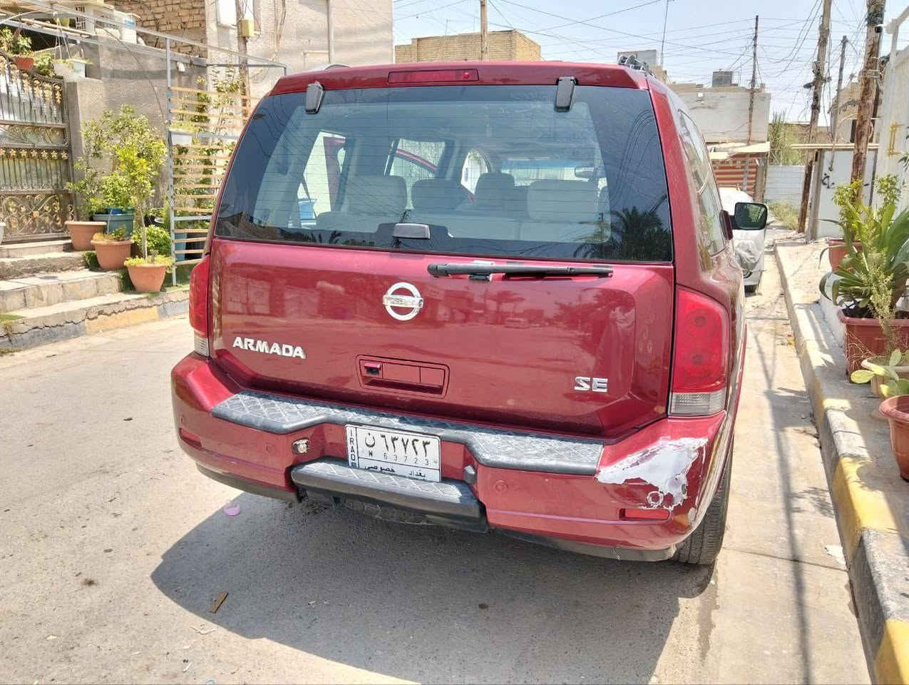 نيسان ارمادا SE 2008 للبيع 
محرك 5.6
8 سلندر
اوتوماتيكيه
وارد خليجي 
مصبوغه صبغ عام
 سعر 95 ورقه و بي مجال للاستفسار الاتصال على الرقم ***********
