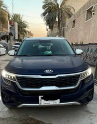 كيا سيليتوس وارد امريكي موديل 2021  الفئه s بيها 3 قطع صور الحادث  الس...