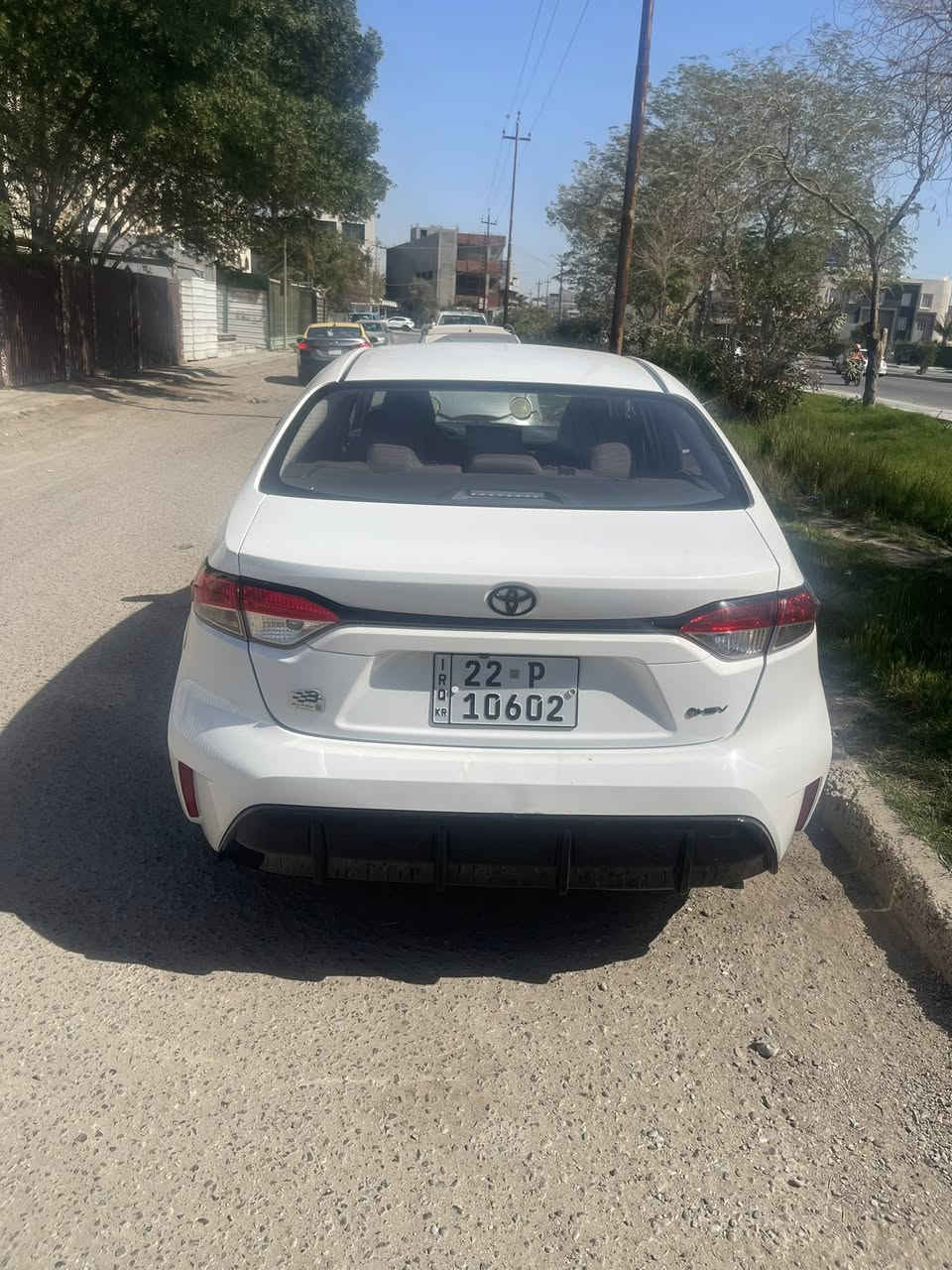 كورلا 2024للبيع مكفولة من الصبغ رقم اربيل جديد هزة جديدة باسم شركة تريد تحويل او وكالة بيه هذا البارد واظح بالباب  مكانه بغداد ***********
