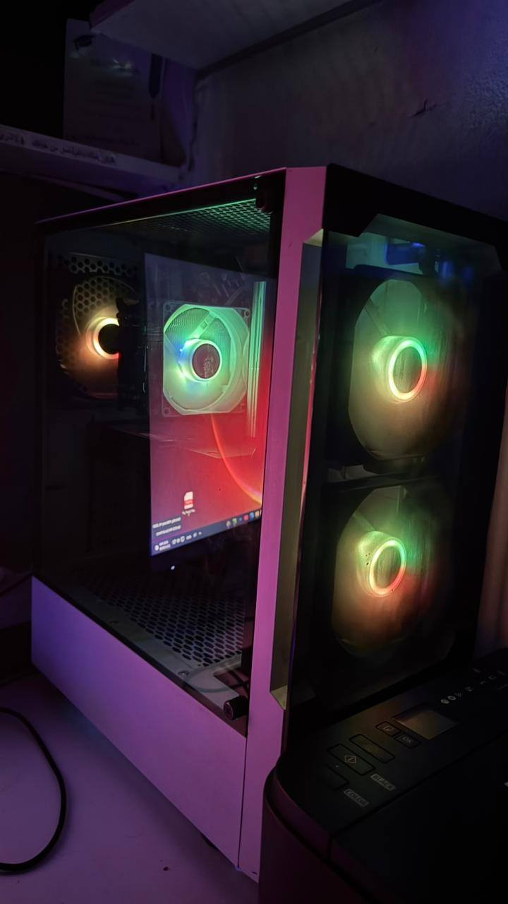 السلام عليكم سيت آب كامل وقوي كلش بسعر مناسب
‏GPU RTX 3060 ZOTAC 12GB 2FAN 
كارت نظيف كلش  
‏CPU CORE I5 14400F 10CORES 16THREADS 
RAM 16X2 32GB 3200HZ
‎ مو 16 لا ✅32 
STORAGE SSD 512GB 
M.2 NVME 1000GB 
مجموع تيره ونص بين SSD&M.2 
MOTHERBOARD ASUS PRIME H610M 
‏POWER SYPPLY 600+80 plus 
تبريد غازي  RGB 
‏CAES 4FAN ARGB WHITE COLOR متغير لاكثر من نمط 

الكيس كلش حلو وموصفاته عاليه كلش مايحتاج تطور شي من رام او تخزين او معالج او حتى كارت 

شاشه MSI 
MONITOR MSI 
27INCH 
165 HZ 
IPS 
0.5 MS 
شاشه خرافيه بكل المعاني ✅ 

KEYBOARDS 
RGB 
BULR SWITCH 
100% 
ماوس كيمنك مرتب كلش 

ماوس باد حجم كبير 

كرسي كيمنك مثل ماموضح بالصور نظافته وشغله سعر150الف قفل غير قابل لتفواض

سعره كامله السيت آب مليون و300 الف قفل قفل قفل 
وروح قيم القطع وحده وحده وشوف السعر مالته تريد جوه هذا السعر اعتذر مقدماً


**إذا كنت صاحب هذا الإعلان وتريد حذفه لأي سبب، رجاءا أرسل رسالة إلى الدعم الفني**