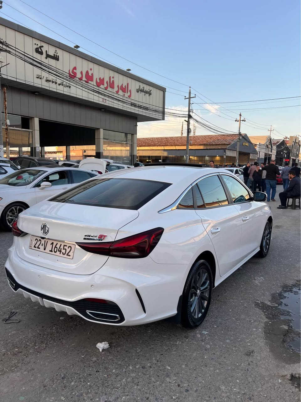 Mg Gt 2025 ✅
💫 ئێمجی جیتی فول فول مواسەفات - بۆیاخ تەنک - شاشە بیلادی اكتيف و چوار زمان- دەعامی بۆ دەعامی هيج هيجي نية- سەیارەکە زۆر زۆر تازەو جوانە لةرسەر دەقی شەریکە ماوەتەوە  تەنها 13000 km رۆشتووە
مواصفات:
تۆماتیک-بەسمە و ئۆتۆ هۆڵد برێک بەسمە -سلایت و دەرگا بەسمە و کامێرای ٣٦٠ - پێشو دوا لید - حاسە - کوشن جلد - دوو مۆدی لێخورین- ئاوێنە کارەبا - ئاوێنە شەفت- زور موصفاتي تر ....... هتد 
تاخم پلاکەکانی بۆ گۆڕاوەو بە بەنزینی نۆرماڵیش کێشەی دیلکۆ لێدانی نیە 
نرخ/121 💵
🕹️ شوێن/هةوليرر
📲*********** أربيل, العراق
