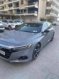 هوندا أكورد هايبرد سبورت 2022 حادث بنيد وباب خلف السايق بدون أيرباك  س...