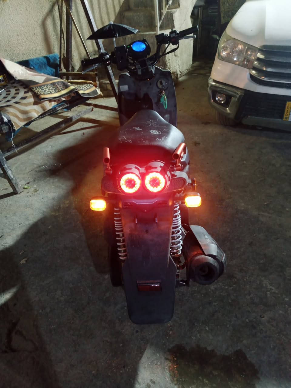 دراجه رمبه رمبه قبل سبوع اخذتها 
وبيها انمبي ثري  فول  دراجه جديده فول 
للبيع او مراوس


**إذا كنت صاحب هذا الإعلان وتريد حذفه لأي سبب، رجاءا أرسل رسالة إلى الدعم الفني**