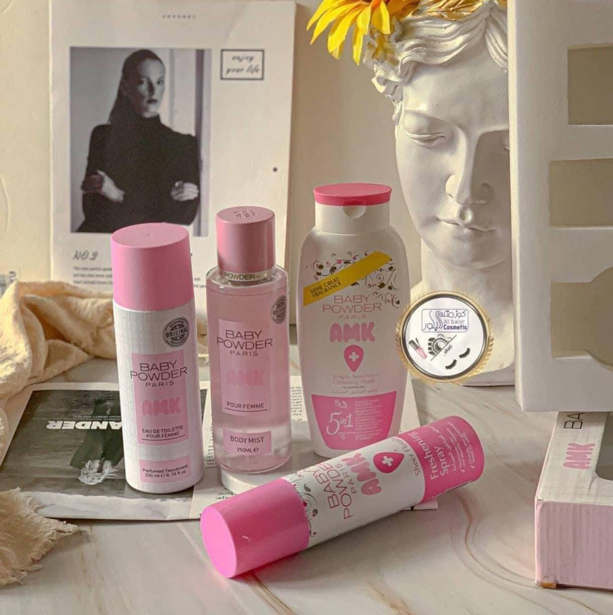 #بكج_بيبي_باودر_التركي 
BABY POWDER  PARIS AMK
⚪بكج بيبي باودر باريس 🌸

سبلاش للجسم 🩷
معطر للجسم ❤️
معطر مطهر للمناطق الحساسه 💜
غسول للمناطق الحساسه❤️‍🔥

السعر 23 الف فقط + التوصيل مجاناً+ هدية من اختيارنا تليق بيكم💕✨


**إذا كنت صاحب هذا الإعلان وتريد حذفه لأي سبب، رجاءا أرسل رسالة إلى الدعم الفني**