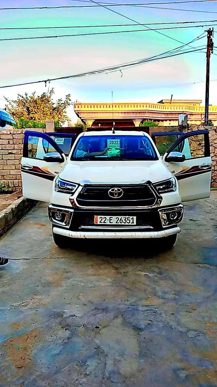 السلام عليكم تيوتا فور ويل للبيع موديل 2022 رقم السياره اربيل سياره فول نظافه ماشيه 110 وتفاصيل اكثر عله هاذه ارقم تالي***********
