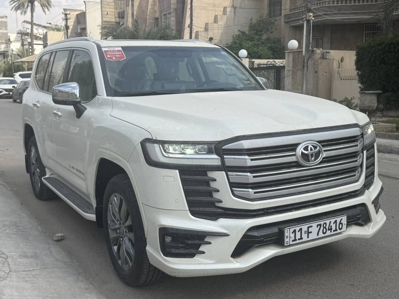 لاندكروز 2024 SAS ضمان كفاله عامه  VX محرك تنفس طبيعي السياره   بشوفت الزيرو سنويه باسمي

عداد الكيلو /متر 3 الف كيلو 

💎السياره مغلفه بالكامل PPF حتى الجام مغلف 💎 

⚡️السعر 82 دولار او 820  ورقه  وبي مجال بسيط ⚡️

عنوان /المنصور الداودي خلف مطعم الساعه 

💥محرك 6 سلندر 4000 تنفس طبيعي 
💥سلايت 
💥بصمه +  تشغيل عن بعد + دخول ذكي 
💥هاندربيك بصمه + اوتو هولد 
💥نظام منع اصطدام  مع بريك تلقائي 
💥كراسي جلد + كراسي جميعها كهرباء  
+كرسي السايق ذاكره 
💥ثلاث شاشات اصليه مع هتوفان 
💥مرايه جانبيه تعتيم ذاتي + مرايه وسطه تعتيم 
💥لايت ثلاث عدسات لد + اشاره لد + لد صباحي + بكلايت لد 
💥كراسي تدفئه وتبريد 
💥تبريد بيانو 
💥ستستم سماعات JPL
💥 دفلوك نظام زحف 
💥 حساس امامي + حساس خلفي 
💥زراك لايت 
💥لحايا الدعاميات VX 
💥دركة جلد وصاج تحكم  
💥صندوك كهرباء 
💥عدد انظمه السياره فول 
💥ايرباك  عدد فول 

والبقيه مواصفات VX معروفه 

***********
