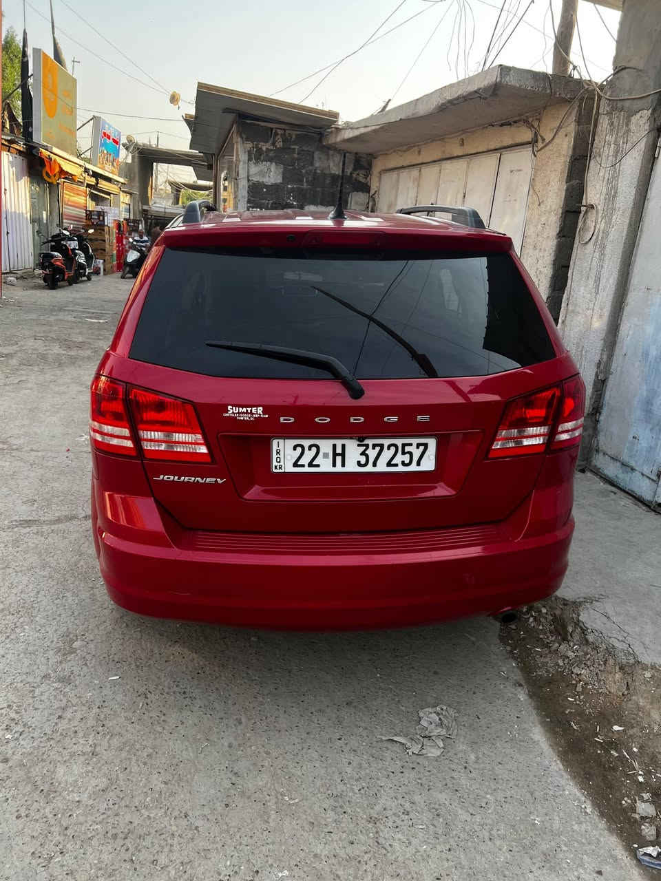 5 راكب
جورني محرك2400
زوج امامي تاير جديد 
تبريد منضومة كاملة جديدة
مبدل دهن كير+فلتر
سيارة كاملة من كلشي دعامية وشباج تعبانات
رقم صاحب سيارة ***********
