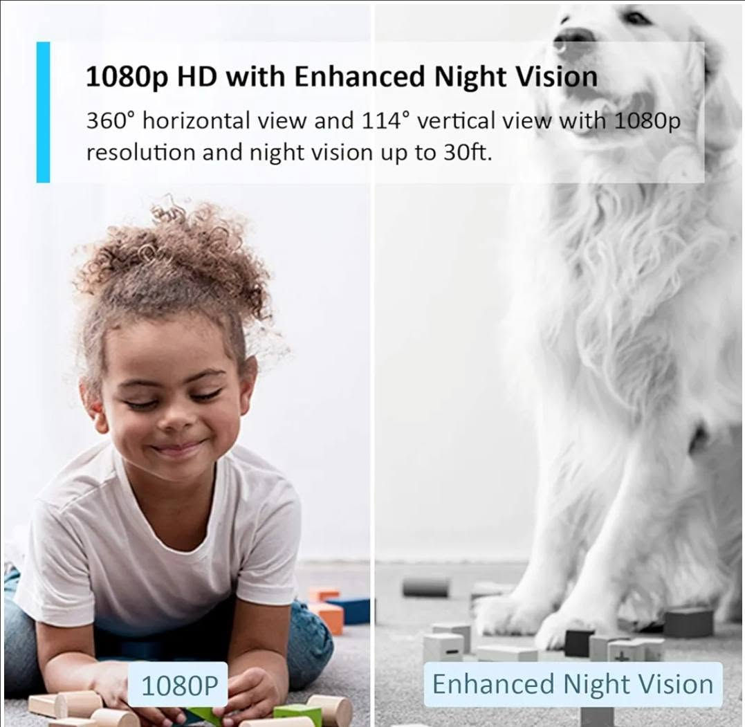 كاميرا المراقبة المنزلية TP-Link Tapo C200، هي كاميرا Wi-Fi ذكية مصممة للاستخدام الداخلي وتتميز بقدرتها على الدوران والإمالة لتغطية شاملة.

تصوير عالي الدقة 1080p Full لضمان وضوح التفاصيل.

تدعم الدوران الأفقي بزاوية 360 درجة والإمالة الرأسية بزاوية 114 درجة.

رؤية واضحة في الظلام التام.

تدعم الكشف عن الحركة، كشف الأشخاص، وتنبيهات بكاء الأطفال، مع إرسال إشعارات فورية للموبايل.

مزودة بميكروفون وسماعة مدمجين للتحدث والاستماع عبر تطبيق Tapo.

تدعم بطاقات microSD بسعة تصل إلى 512 جيجابايت.

السعر25


**إذا كنت صاحب هذا الإعلان وتريد حذفه لأي سبب، رجاءا أرسل رسالة إلى الدعم الفني**