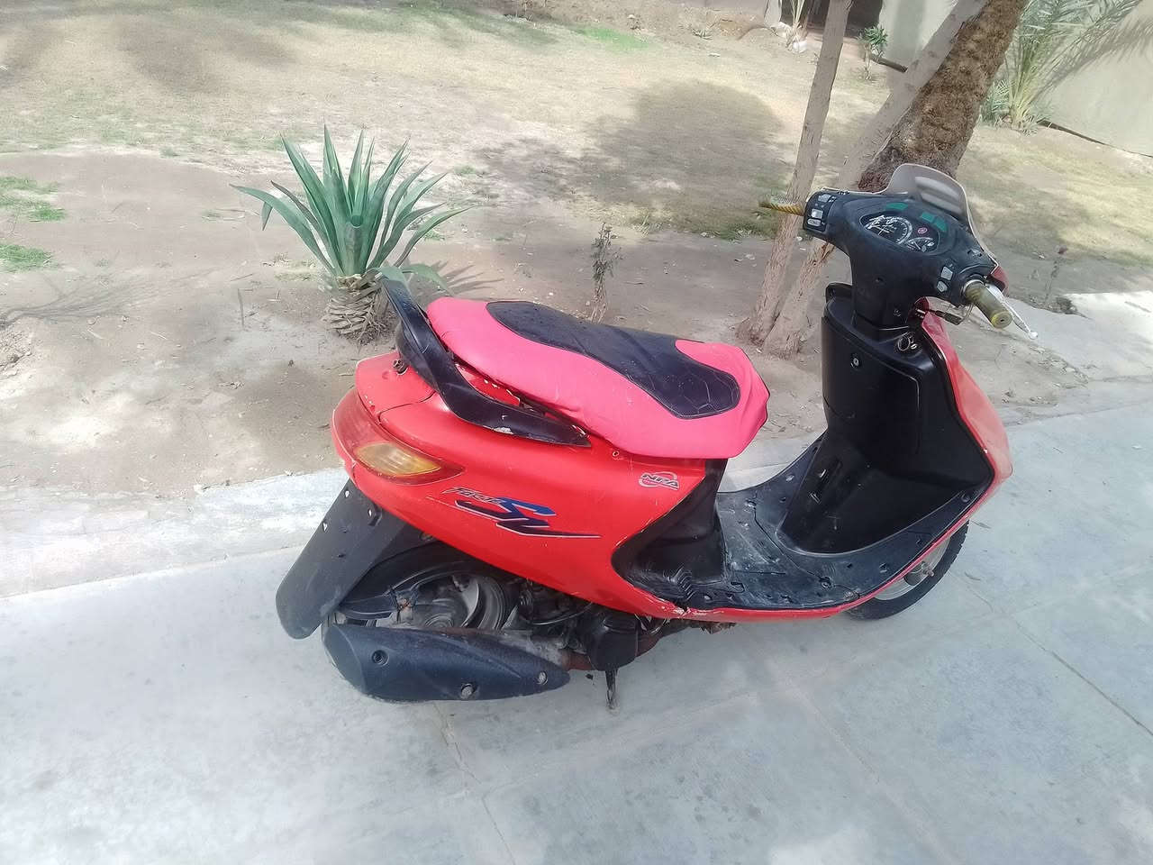 السلام عليكم
دراجه فراشه فحل للبيع  الكهربائي كله شغال  كابريتر جديده صالنصة  بلادي اليريدهة يراسلني وبيه خير ويدلل سعر 325 وبيه مجال المكان  الشاميه طريق  الصلاحيه يم مدارس تبوك


**إذا كنت صاحب هذا الإعلان وتريد حذفه لأي سبب، رجاءا أرسل رسالة إلى الدعم الفني**