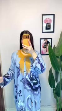 دشداشة نسائي • فالينه تركي • النجف الأشرف