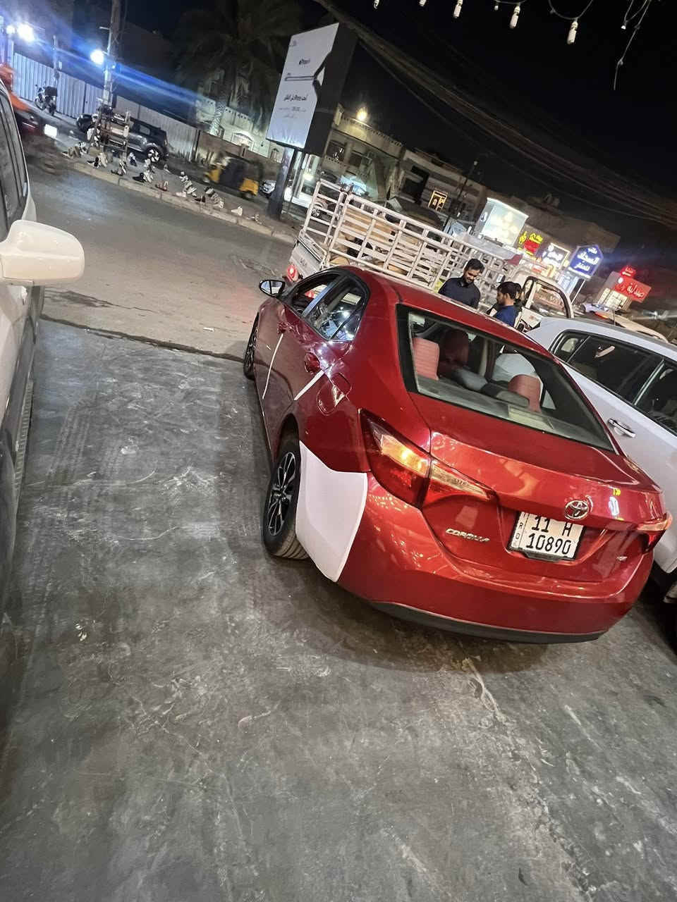 سلام عليكم 
كورلا 2019 امريكي
حادثه جاملغ خلفي قبق  جنطه بدون دواخل بدون يرباك
سياره بل عراق بيه شخط بل جاملغ مامي باب خلفي 
سياره رقم بغداد جديد دولي بسمي
صدر مامي خلفي جديد
تخم تاير جديد 
تبريد ثلج ❄️ 
سعر 133 بيه مجال 
***********
مكاني بغداد البنوك
