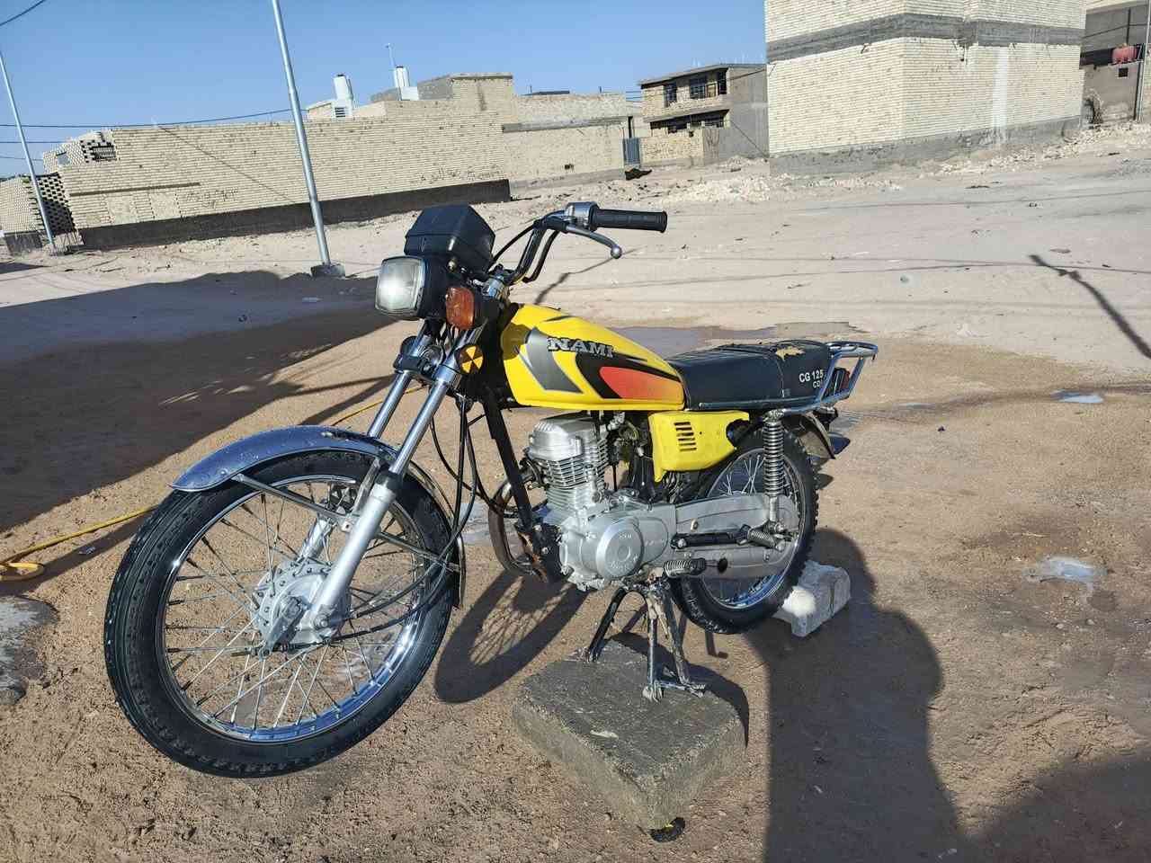 السلام عليكم درجه البيع كلك كلك مكفوله عن السرقه المحرك مكفول واشاصي مكفول السعر 350بيه مجال بسيط وهذا رقمي ***********
