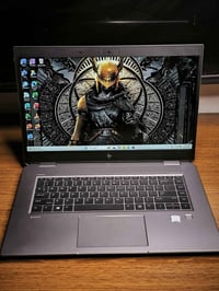 HP ZBook G5 • رام 32GB • كرت P1000 4GB