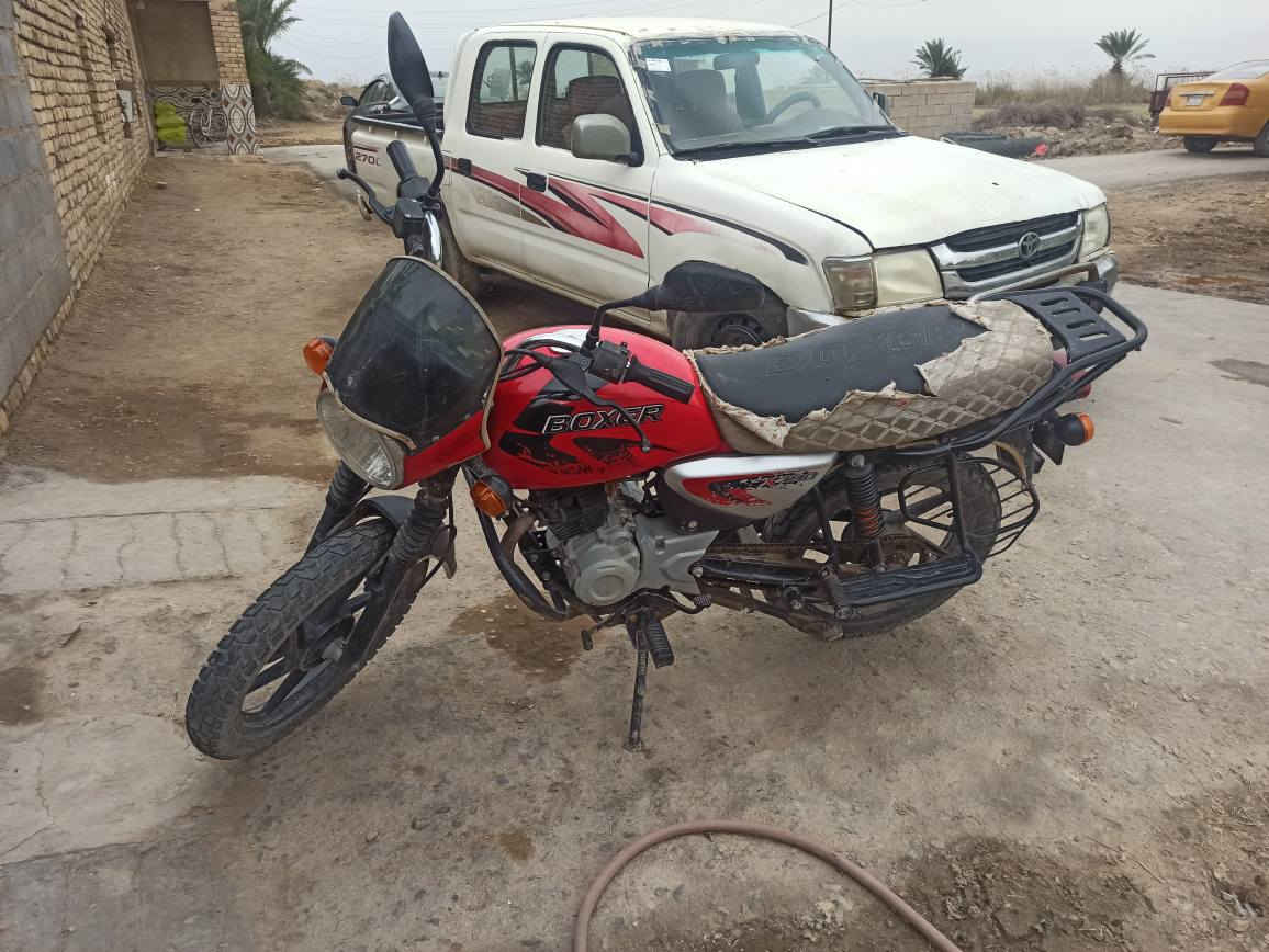 ‎سلام عليكم دراجه بوكسر فحل موديل 2022شهر11سنويه ورقم جاهز بس بقه لأ ستلام ***********‎ عمارة, ميسان
