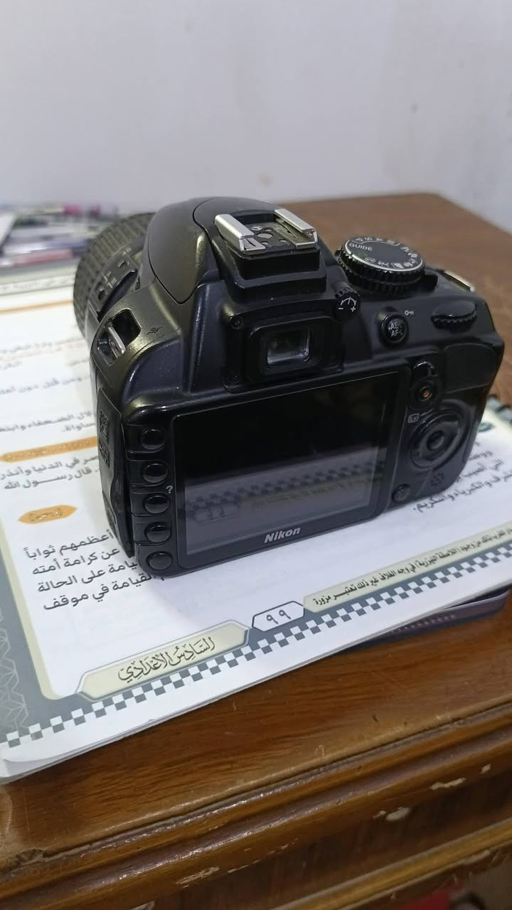 السلام عليكم شباب هاي كامرة nikon 3100D الكامرة معروضة للبيع عدسه 55 
البيع مستعجل السعر 210 الف وبي مجال وهم وياه هديه للشراي 💯


**إذا كنت صاحب هذا الإعلان وتريد حذفه لأي سبب، رجاءا أرسل رسالة إلى الدعم الفني**