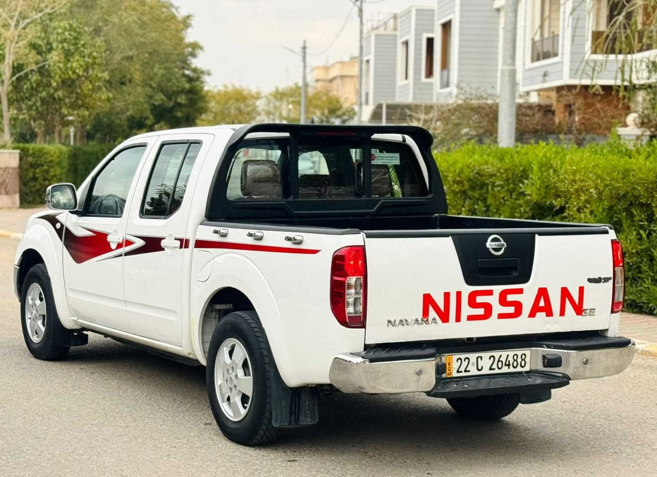 السلام عليكم
نيسان نيڤاره موديل 2013 
#السعر ( 109 ) $ ورقه
للاتصال ***********
كفاله عامه من صبغ وتبديل 
والسونار مرفقه
مواصفات
محرك 4 سلندر
كير عادي 
ماشيه 200 الف 
دواخل جديد
كير محرك بشرط
صدر امامي خلفي جديد
طخم تايرات جديده
شرط تحويل او وكاله و غرامه 
رقم اربيل جديد
 سنويه جديد لحد 2028
هزه جديد 
عنوان ديالي خانقين
