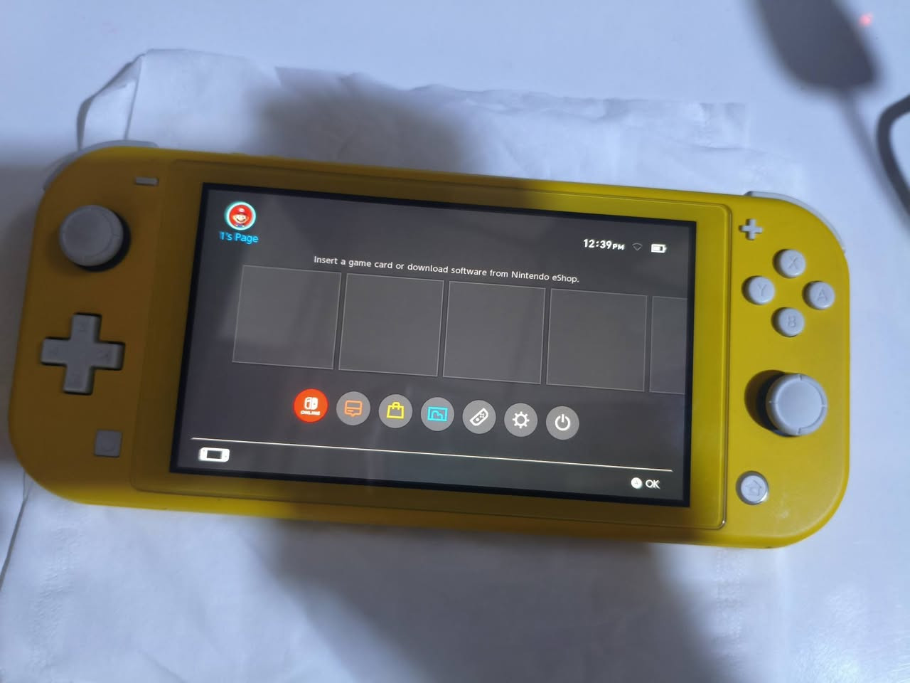 نيتندو سويتش لايت مهكر نظامين قطعه داخليه وياه رام 128 كيكا
210 وبيه مجال
جهاز فقط وياه الرام


**إذا كنت صاحب هذا الإعلان وتريد حذفه لأي سبب، رجاءا أرسل رسالة إلى الدعم الفني**