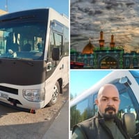 كربلاء المقدسة • يوم الأحد • كوستر مكيف