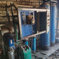 محطه مياه ارو ام 1000 الف لتر في الساعه للبيع مستعمله شي قليل وصارلها ...