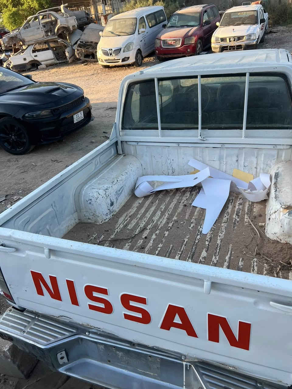 سلام عليكم 
بيكم نيسان دبل قماره 2005 مال مزاد وزارة داخليه تترقم بغداد نوزل كير مكينه كفاله شواصي كفاله مكفوله من كلبه وتجيه مصبوغه عام جانت دوريه 
مكان سياره كربلاء 
سعر ب50 
***********
