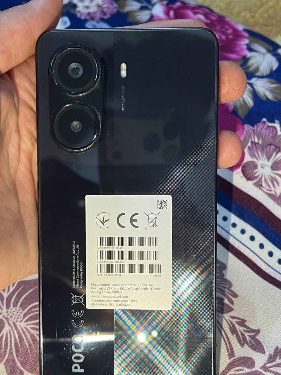 سلام عليكم
يا الله 
بوكو اكس 7 برو.  256
دبل سيم 
بعده جديد قبل 33  يوم من  ماخذه ب400 وهسه رايده 300.  
120 فريم بوبجي  والالعاب الباقيه 90 فريم 
ملحقات كامله 

شاحن 90 W

كارتون 

الاكياس موجوده كامله 

4 كفرات ويا مع الكفر الي يجي ويا 
 
مع لاسق اصلي من بوكو 

لا داخل تصليح ولا مفتوح    تجي وتاخذه تفحص باي مكان يعجبك 

ما متواجد ماسنجر فقط    واتساب 
***********
 مكاني نجف
