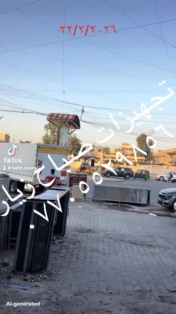 🎉 تجهيزات صباح زيارة 🎉
نوفر لكم تأجير كراسي وخيم للأعراس 🎊 وكافة المناسبات
(خطوبة، مجالس عزاء، حفلات، مناسبات دينية)
✅ كراسي نظيفة ومريحة
✅ خيم مرتبة وبأحجام مختلفة
🚚 خدمة توصيل داخل بغداد
📍 الكرخ & الرصافة
📞 للحجز والاستفسار:
***********
جاهزين نخدمكم بكل وقت ✨
