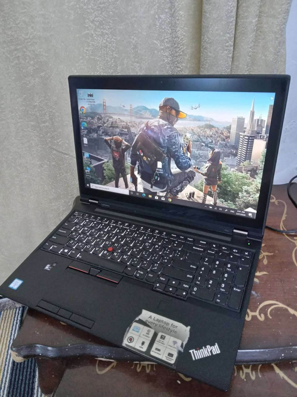 لينوفه نوع ورك ستيشن p51
غني عن التعريف
كوراي 7 جيل 7 HQ
رام 16 هارد 256 ssd
كارت شاشه منفصل نيفيديا
 4 كيكا DDR5 M1200
كيبورد ضوئي 
حجم 15.6
شاشه لمس فول اج دي
السعر 280 الف
عنواني بغداد حي التراث


**إذا كنت صاحب هذا الإعلان وتريد حذفه لأي سبب، رجاءا أرسل رسالة إلى الدعم الفني**