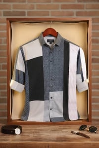 قميص شبابي • قطن مطبع • مقاسات جامبو