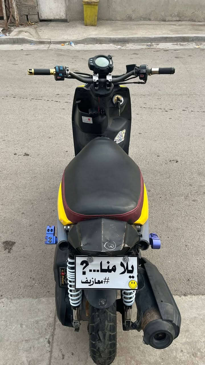 سكنس جبلي 14 كفاله عامه
مكينه مكفوله
شلعه ومعدل
اوراق كامله
تزويد رياضي
استيرن
عضمات +يدات بريك
تغلف شاصي
سلف رياضي
بك لايت R6
UBS شاحن
قبق افلاوين
مكاني ناصريه مركز 
***********
السعر  550 وبيهاا مجال بصيط
 مستعجل عل بيع كلش
