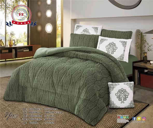 ✨ عروض العرسان يمنه متخلص ✨
لحاف نفرين وجه بوهيمي ووجه قديفة كنك سايز 
قياس لحاف 220×240
تلبيسة دوشك قياس 180×200+25
أربع وجوه مخاد قياس 50×70
وجه كوشة قياس 43×43 

المجموع #7_قطع

السعر بعرض خاص فقط #35_الف يا بلاش لبلاششش 

موقعنه 📌
حله شارع 80 كربلاء الفرع الي مقابل القبة الذهبيه مجاور المخبز رابع محل

واتساب 📞📠 ***********
