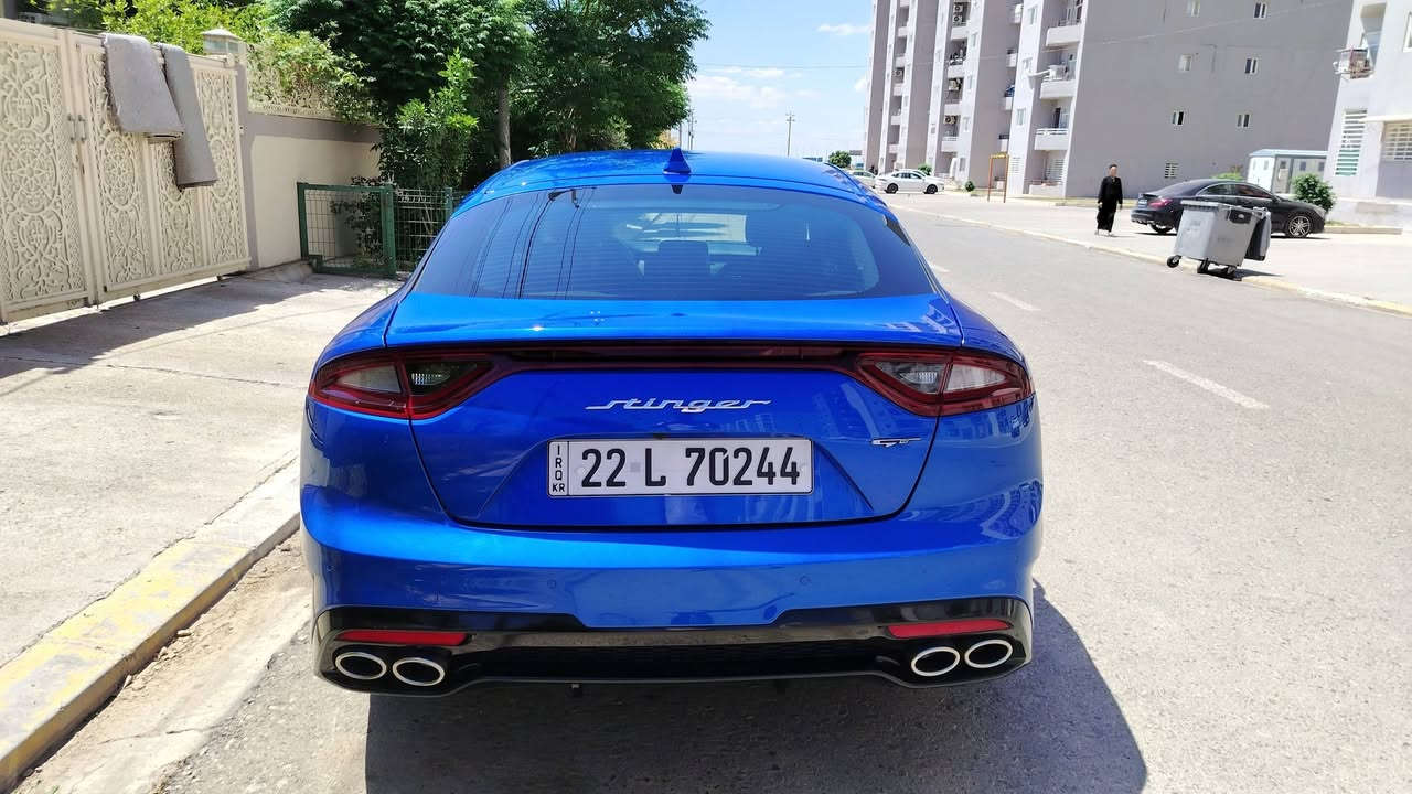 للبيع  ستنكر 2021 GT1

المواصفات الأساسية:
- المحرك: 6 سلندر سعة 3.3 توين تيربو.
ماشيه ٣٣ الف فقط
وارد أمريكي الضربه جهه باب السايق والباب الخلفي بدون ايرباك
- تبريد قطعتين خلفي و امامي‏‎‏‎.
- نظام الدفع: دفع خلفي.
- التسارع: من 0 إلى 100 كم/ساعة في حوالي 4.9 ثانية.
- التايرات: تخم تاير جديد مع تاير خامس مع ويل أصلي مع تاير السياره تلسبير
- الويل: نوع Wild Racing.
- بصمة دخول ذكي.
- نقطه عمياء.
- مري شفط.
- رادارات امامية  + خلفية.
- كشنات حضن ( جلد ، تدفئة ).
- شفتات ستيرن.
- انارة الترحيب.
- نظام بريك 6 بستم.
- تغيير صوت الاكزوز من الشاشه ( عالي ، منخفض).
- اوتو هولد.
- خمسة انظمة قيادة ( سبورت+عادي+اقتصادي+ذكي+مخصص)
- مكاني اربيل
- للاتصال *********** بي واتساب
السعر 190 ورقه
صور الحادث مرفقه
السياره بأسمي
- وبالعافية عل ياخذها.
