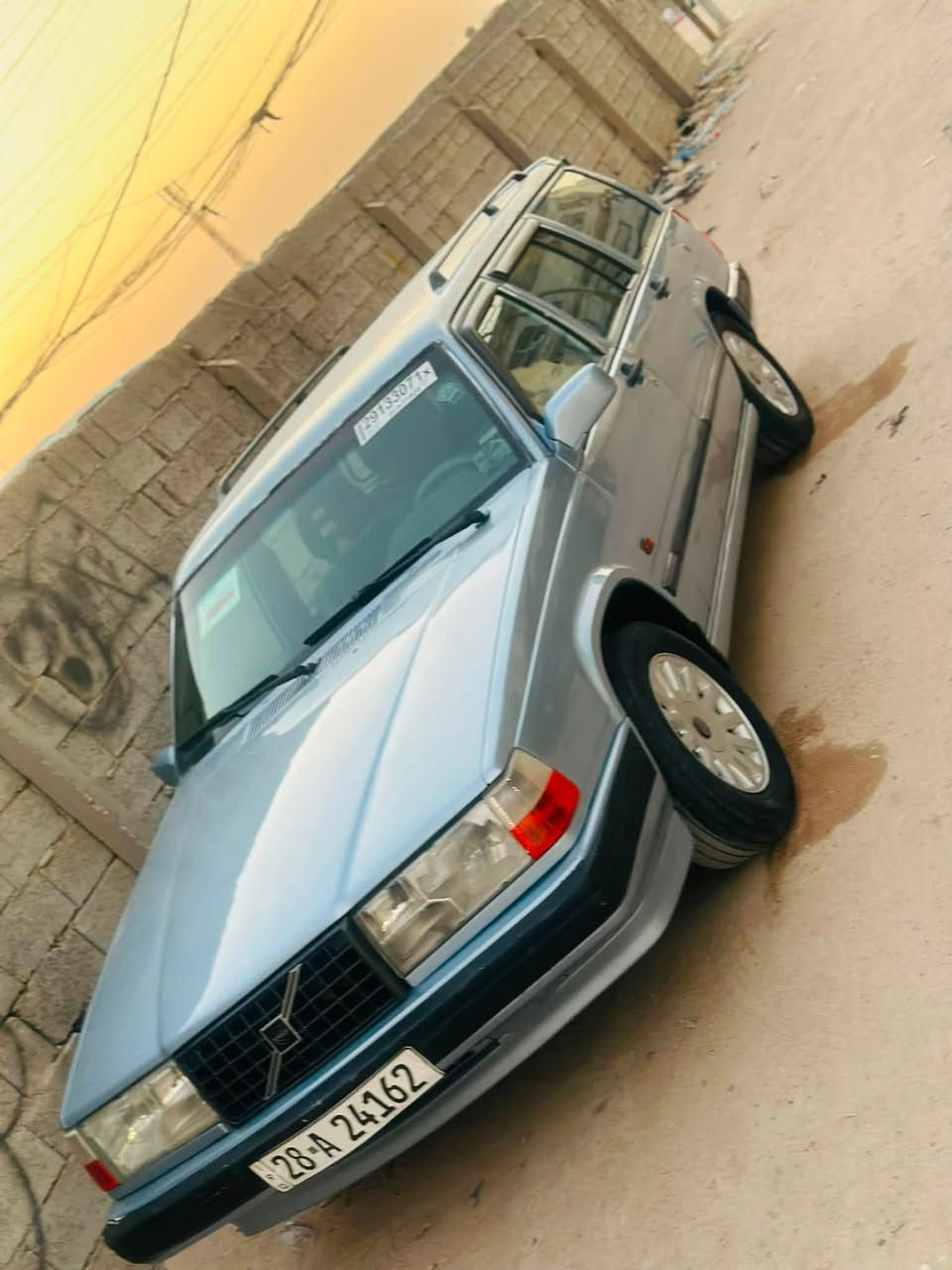 سلام عليكم للبيع او مراوس فالفو 940مديل 91مكفوله من ضربه وخياس محرك وكير وغرفه وحداديه امامي خلفي كله كارتون ويلات مال 98شباج مربعات عتب نفخ مطريات جاهزه عل اخر حبايه رقم نجف نكليزي بسمي مكان نجف ***********
