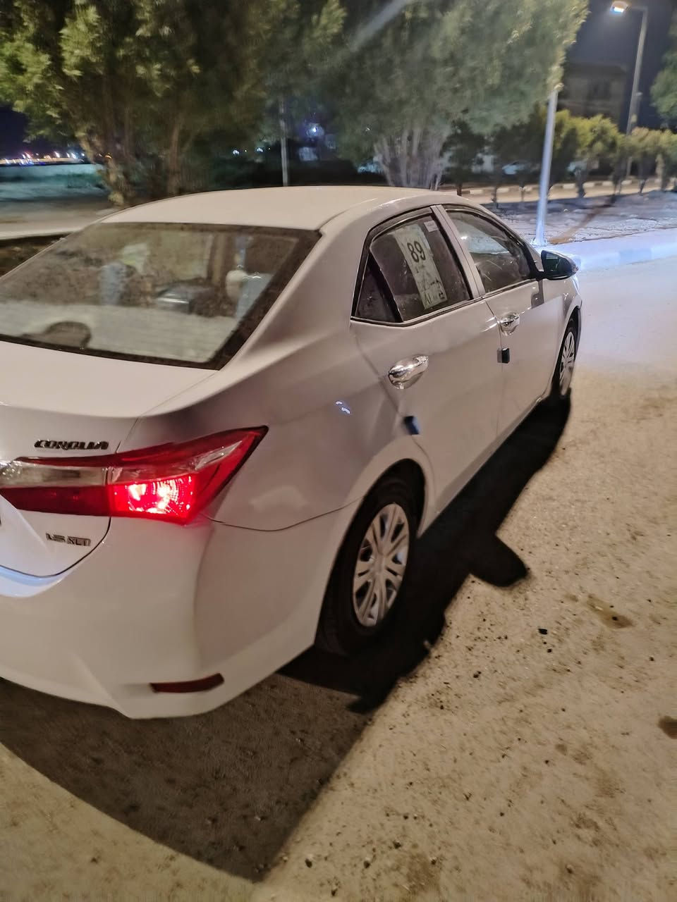 كورلا لبيع موديل ١٥
ماشيه ١٢٣
كفاله عامه
***********
