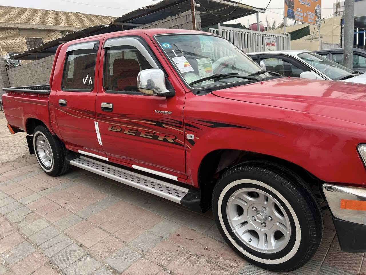 للبيع فقط
بيكم دير موديل 8
رقم أنبار 
كير ومحرك كفاله 
تخم تاير 
غرفتها جديده ًًً…داخله
هزه مثبته مصلقها على الجامه تستلم رقم وسنويه جدد على البائع تكاليفها ومصفره ضريبه 
بيها كم قطعة صبغ اثر جراد أبيع حزام احسن للطرفين مكفوله من ضربه قماره بلاديه 
مكانها الفلوجه 
السعر 52
***********
***********
