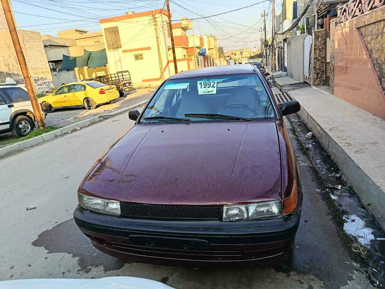 متسبوشي لانسر للبيع موديل ١٩٩١
رقم الماني سنويه الى ٢٠٢٩ مصبوغه حزام جماليه
كابون بانزين بيها شرط التحويل السعر ٣٠ وبيها مجال بسيط
التواصل ***********- ***********
