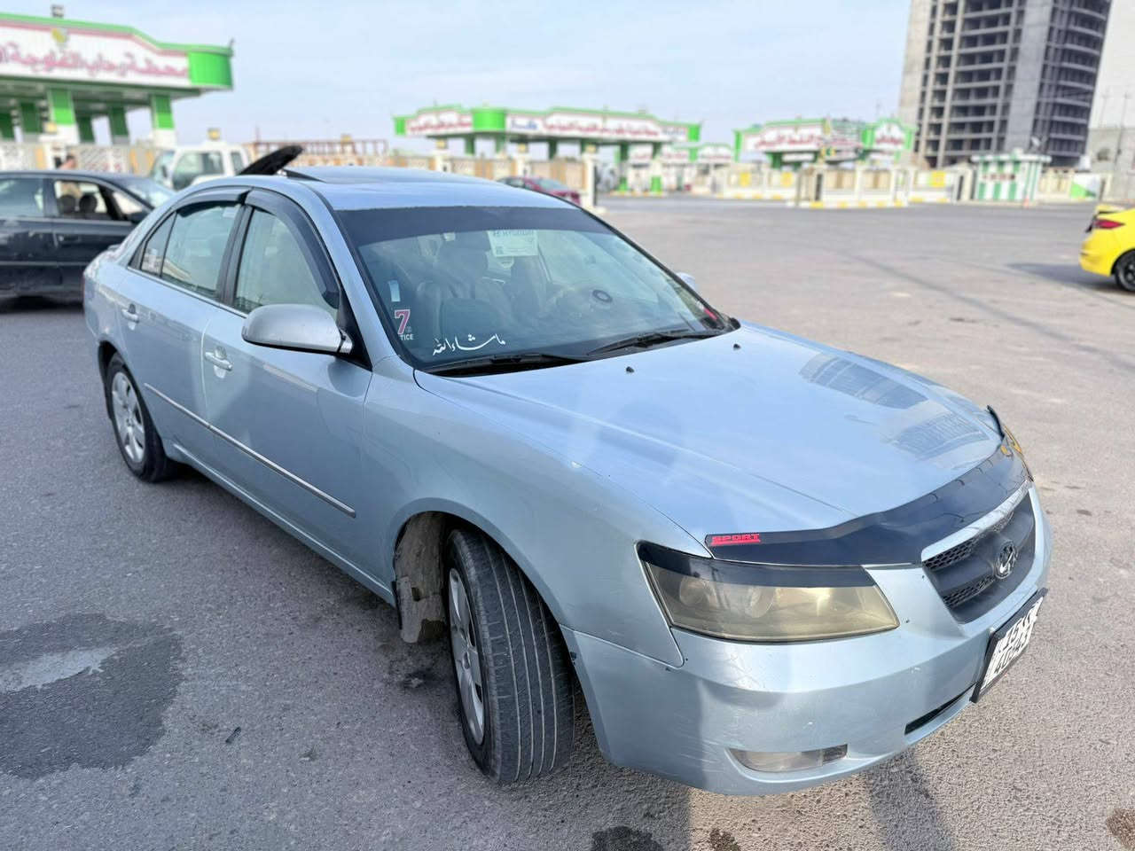 السلام عليكم / للبيع هونداي سوناتا وارد امريكي رقم انبار موديل 2008 فوول مواصفات بيها 3 قطع صبغ بدون دواخل  محرك 2400 صدر امامي خلفي جديد تبريد شغال محرك وگير كفاله جاهزه السياره مكان السياره الانبار فلوجه الاتصال ع (***********)  ك (***********) للبيع فقط مكلف باالنشر اي استفسار اتصل ع الارقام المذكوره
  السعر   97 مجال
